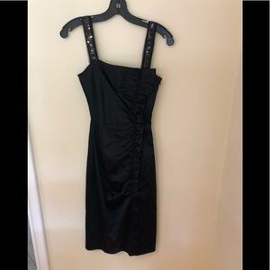 Alberta Ferretti couture little black dress size 4